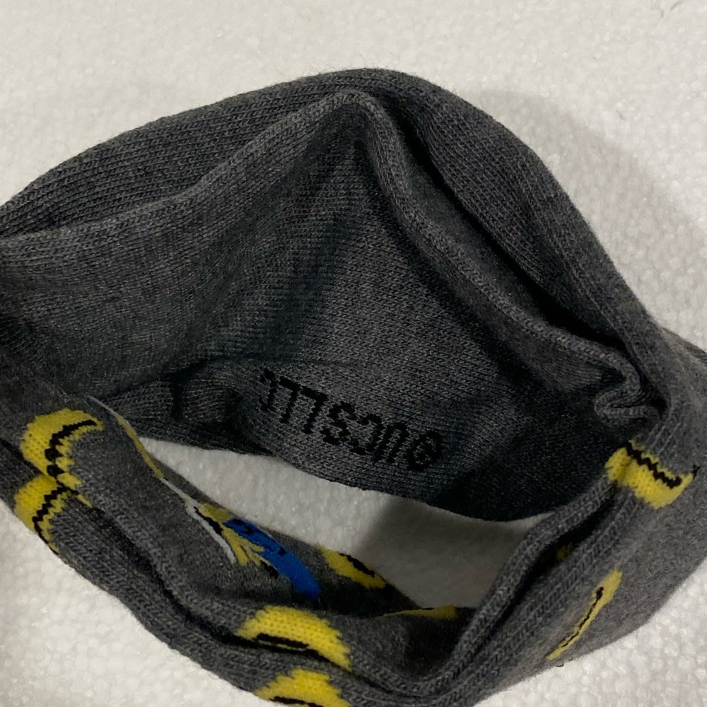 Minions Crew Socks bananas grey - Picture 2 of 7